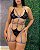 CONJUNTO XADREZ PRETO COM CINZA - Imagem 1