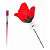 BOTÃO DE ROSA VERMLEHA UNIDADE FLOR - Imagem 3