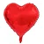 BALÃO METALIZADO 40 CM CORAÇÃO AMOR DECORACÃO - Imagem 5