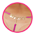 CALCINHA FIO NEON COM STRASS ME COME ROSA NEON - Imagem 1