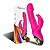 VIBRADOR RABBIT VAI E VEM RECARREGÁVEL COM 9 MODOS DE VIBRAÇÃO - Imagem 1