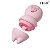 VIBRADOR ESTIMULADOR CLITORIANO PORQUINHO USB 2 EM 1 - LOVELY PIG - Imagem 2