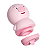 VIBRADOR ESTIMULADOR CLITORIANO 2 EM 1 LOVELY PIG - Imagem 2
