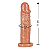 PROTESE MAÇICA 17 x 3,9 CM PENIS - Imagem 1
