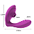 ESTIMULADOR CLITORIANO RECARREGÁVEL COM PENETRADOR PONTO G POSSUI 10 MODOS DE VIBRAÇÕES E 10 MODOS DE PULSAÇÃO VIBRADOR MACIO E AVELUDADO - Imagem 2