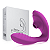 ESTIMULADOR CLITORIANO RECARREGÁVEL COM PENETRADOR PONTO G POSSUI 10 MODOS DE VIBRAÇÕES E 10 MODOS DE PULSAÇÃO VIBRADOR MACIO E AVELUDADO - Imagem 1