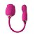 VIBRADOR PONTO G E CLITÓRIS PULSAÇÃO ROSA 4 FLOWERY PRO - Imagem 3