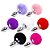 PLUG ANAL EM METAL POMPOM MÉDIO - Imagem 1