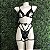 CONJUNTO LINGERIE VIVIA RENDA COM HARNESS E LIGAS - Imagem 2