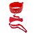 KIT SADO ERÓTICO BONDAGE 3 VERMELHO SEXY IMPORT - Imagem 2
