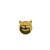 EMOJI METAL DOURADO LISO CALCINHA PERSONALIZÁVEL TALLYTA - CAPETINHA - Imagem 1