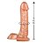 PROTESE COM ESCROTO E VENTOSA 20,5 x 4,7 CM PENIS - Imagem 3