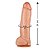 PROTESE COM ESCROTO E VENTOSA 24 X 5,6 CM PENIS - Imagem 2