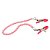 GRAMPOS/PRENDEDOR PARA MAMILOS SEIOS COM CORRENTE DE PÉROLAS BONDAGE E BDMS - Imagem 5