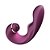 VIBRADOR ESTIMULADOR PONTO G E CLITÓRIS PULSAÇÃO DEDILHAR - Imagem 1