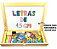 Lousa Magnética Infantil Letras Brinquedo Educativo Madeira - Imagem 4