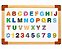 Lousa Infantil Magnética Imã Alfabeto Letras e Números - Imagem 7