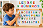 Lousa Infantil Magnética Imã Alfabeto Letras e Números - Imagem 4