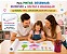 Bobina Papel Para Lousa Infantil Desenho Pintura 40cm X 10m - Imagem 4