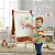 Lousa Infantil Brinquedo Educativo Quadro Para Pintar Desenhar Criar - Imagem 2