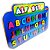 Brinquedo Educativo Painel Alfabeto Letra Madeira Pedagógico - Imagem 1