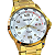 Relógio Seculus Masculino Dourado 18K Long Life 20802GPSVDA1 KlockCel - Imagem 2