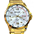 Relógio Seculus Masculino Dourado 18K Long Life 20802GPSVDA1 KlockCel - Imagem 1