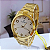 Kit Relógio Feminino Champion Dourado Elegance Analógico com Colar e Brincos CN26242W - Imagem 4