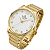 Kit Relógio Feminino Champion Dourado Elegance Analógico com Colar e Brincos CN26242W - Imagem 5