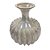 Vaso Decorativo Detalhado em Cerâmica 25cm - Branco Perola - Imagem 1