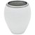 Vaso Decorativo Branco Cerâmica Oval - Rojemac - Imagem 1