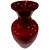Vaso Decorativo Alto em Bamboo 37cm Vermelho - Grillo - Imagem 3