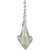 Peça Decorativa Gota Mia Murano Transparente Grande - Imagem 2