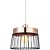 Lustre Pendente em Ferro e Arame Adely Lighting Preto/Cobre - Imagem 1
