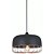 Lustre Pendente em Ferro e Arame Adely Lighting Preto/Rosê - Imagem 1