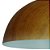 Pendente Decorativo Adely Amadeirado Ø30cm Ferro - DAYHOME - Imagem 2