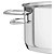 Caçarola Fundo Triplo Brava Ø20cm Aço Inox - TRAMONTINA - Imagem 2