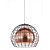 Pendente Lustre Cobre com Gaiola em Cúpula - Imagem 1