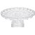 Centro de Mesa com Pé em Cristal Ø29,5cm Aquamarine - CLASS - Imagem 1