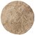 Tapete Decorativo Redondo de Pelúcia Ø88cm Bege - FWB - Imagem 1