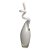 Gota Tears Retorcida em Vidro 30cm Branco - CRISTAIS LABONE - Imagem 1
