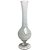 Vaso Decorativo Nazari em Vidro 39cm Branco CRISTAIS LABONE - Imagem 1