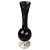 Vaso Decorativo Nazari em Vidro 39cm Preto -CRISTAIS LABONE - Imagem 2