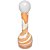 Kit de Garrafas Decorativas com Tampas Bolas 2 Peças - Imagem 2