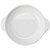 Travessa Refratária Oval em Cerâmica 26,5cm Branco - Etilux - Imagem 2