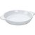 Travessa Refratária Oval em Cerâmica 26,5cm Branco - Etilux - Imagem 1
