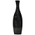 Vaso Decorativo Alto Preto Brilho Cerâmica 38cm - ANA MARIA - Imagem 2