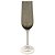 Conjunto com 6 Taças para Champagne Cinza Fumê 250ml - Imagem 2