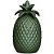 Abacaxi Decorativo em Cerâmica 31cm Verde Fosco Ana Claudia - Imagem 1