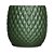 Abacaxi Decorativo em Cerâmica 31cm Verde Fosco Ana Claudia - Imagem 3